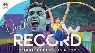 WORLD RECORD  Mondo Duplantis clears 621m  World Athletics Championships Oregon 22 [upl. by Howe]