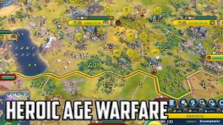 Preparing for another war with Rome using my Heroic Age  Civ 6 Overexplained Ep 6 [upl. by Ermentrude]