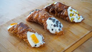 CANNOLI SICILIANI  Ricetta originale ASMR cakeshare [upl. by Edge]