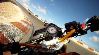 GOPRO roulage PIrelli days Ledenon HORNET 600 2006 [upl. by Ariek]