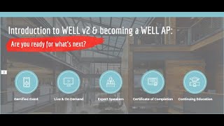 Intro to WELL v2 amp becoming a WELL AP Are You Ready for Whats Next [upl. by Enilauqcaj]