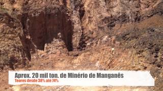 Mina de Manganês Serra do espinhaço  GTX INVEST BRASIL [upl. by Oeht]