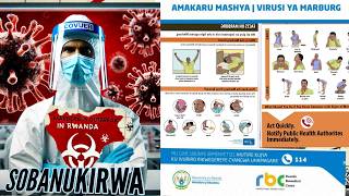 MARBURG VIRUS MU RWANDA IBINTU BIFASHE INDI NTERA [upl. by Sholeen]