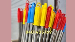 Steel mop stick biggest supplier [upl. by Resa]