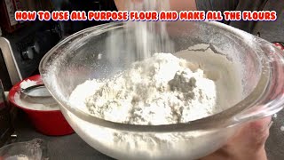 Self Rising Flour Cake Flour make it at home Save money and time [upl. by Gone543]