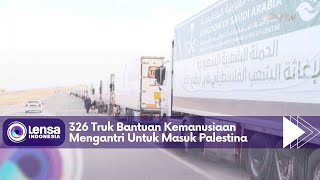 BANTUAN KEMANUSIAAN UNTUK PALESTINA  LENSA INDONESIA UPDATE RTV [upl. by Mide]