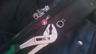 Wellensteyn Reißverschluss Zipper reparieren oder wechseln Jacke  how to repair zipper of a jacket [upl. by Kragh52]