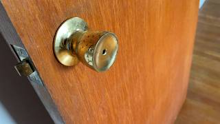 Updating some 1950s doors and knobs [upl. by Alister69]