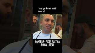 Pantera pizza al taglio  Roma  Italy [upl. by Atul]