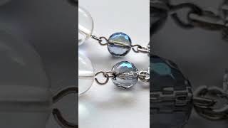 Earrings made with simple loop technique [upl. by Aneej]