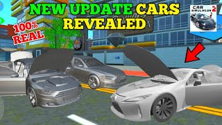 💯Finally New update car revealed in car simulator 2 😱🔥 by Oppana Games 🤩 Harsh in Game [upl. by Sorci254]