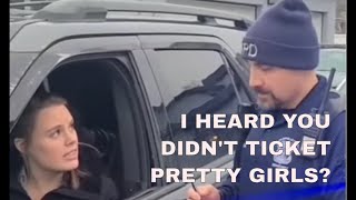 Pretty Girls Hilarious Encounter with a Police Officer [upl. by Dre230]