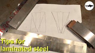 TripleT 196  Tips for laminated blade construction [upl. by Thayne]