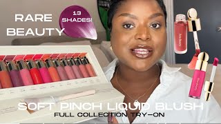 Rare Beauty Soft Pinch Liquid Blush Collection  Try On [upl. by Carlile]