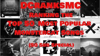 Ranking the Top 50 Most Popular Monstercat Songs 50 Sub Special [upl. by Assirt967]