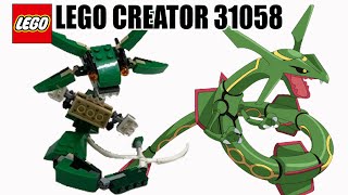 LEGO 31088 CREATOR 3 in 1  The Pokémon Rayquaza  레쿠자 [upl. by Animaj]