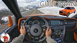 The 2022 RollsRoyce Cullinan is AllSeason Serenity POV Drive Review [upl. by Thrift856]