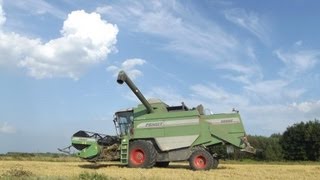 Żniwa 2012  Fendt 5220e Ursus c360 [upl. by Nady465]