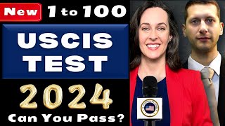 US Citizenship Test 20242025 Easy 2X USCIS Answers USCIS Interview Examen Ciudadania Americana [upl. by Delanty]