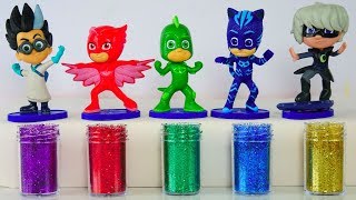 Glitter Pj Masks Wrong Heads Toys for Kids Toddlers ☆ [upl. by Tnecniv680]