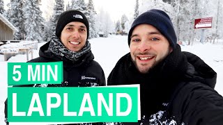 Lapland in 5 minutes ❄ ✨ Winter Activities amp Northern Lights in Finland [upl. by Odnalref]