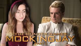 THE HUNGER GAMES MOCKINGJAY PART 1 finally made me like PEETA Movie Commentary amp Reaction [upl. by Arvy]