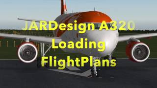 XPlane  JARDesign A320 FlightPlan Uploading EGJJ to EHAM [upl. by Anoj]