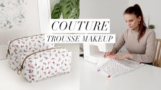 Je fabrique mes cadeaux de Noël 🎄🎁 et je copie Sézane  DIY trousse makeup  Alice Esmeralda [upl. by Cartwell]