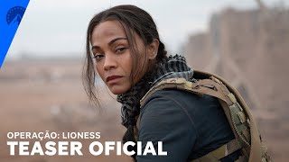 Teaser Oficial  Operação Lioness  Paramount Plus Brasil [upl. by Christiana]