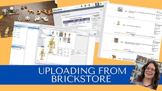 My Bricklink Store  Ep 75 Uploading from Brickstore [upl. by Anatollo]