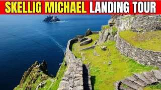 Skellig Michael Landing Tour [upl. by Coucher]