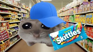 Skittles meme Sad Hamster 2 [upl. by Ylliw]