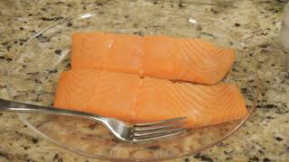 How to Marinate amp Microwave Salmon [upl. by Amory]