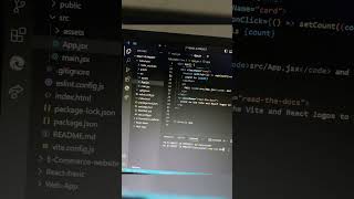 How to React JS project Run coding webdevelopment react webdesign reactjs [upl. by Ahsenik]