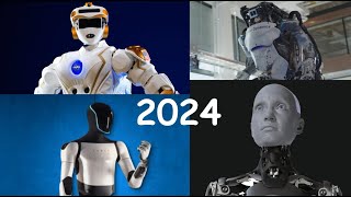 Batalla de Titanes Comparando los 4 Robots Humanoides Más Avanzados del Mundo 2024 [upl. by Nisbet]