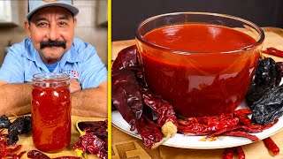 Mexican RED CHILE SAUCE Recipe for Tamales Enchiladas Asado Chili con Carne amp More [upl. by Eiderf259]