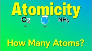 L16 Atomicity Explained  How many Atoms [upl. by Britte]