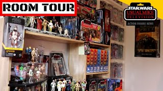 STAR WARS amp GI JOE ACTION FIGURE ROOM TOUR [upl. by Rachel]