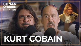 Dave Grohl amp Krist Novoselic Reflect On Kurt Cobains Lyrics amp Legacy  Conan OBrien Needs A Friend [upl. by Anaicul79]