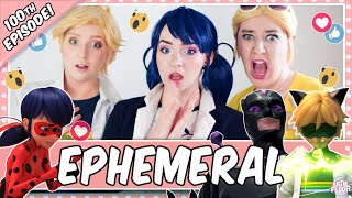 Cosplayers React to Miraculous Ladybug  Ephemeral 💯 100th Episode [upl. by Isteb]