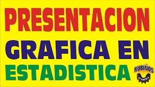 PRESENTACIÓN GRÁFICA EN ESTADÍSTICA  EJERCICIOS RESUELTOS [upl. by Curr]