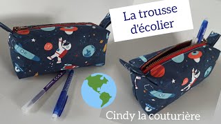 Tuto couture facile  La trousse décolier  Cindy la couturière [upl. by Robillard]