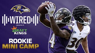 Inside Rookie Minicamp  Baltimore Ravens Wired [upl. by Raff692]