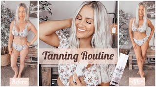 LOVING TAN ULTRA DARK MOUSSE REVIEW  MY TANNING ROUTINE FOR PALE SKIN  JESS amp TRIBE [upl. by Curnin565]