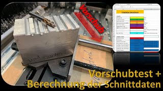 CNC Vorschub und Zustellung berechnen Demo Fräsungen in Alu ALCUPB CNCUnikate [upl. by Sutherland]