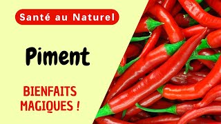 Les bienfaits surprenants du PIMENT  êtesvous prêt à les découvrir [upl. by Whitten331]