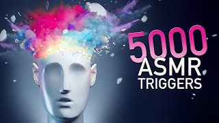 ASMR 5000 TRIGGERS Ear to Ear Tingle Satisfaction for People with Short Attention Span  NO TALKING [upl. by Dyson102]