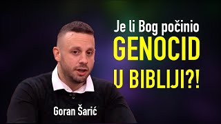 Goran Šarić  GENOCID U BIBLIJI [upl. by Itsym]