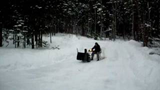 Capn John s Nova Scotian doityerself snowblower and snowmobile combo [upl. by Stacie]