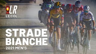 Strade Bianche 2021  Lanterne Rouge Cycling Podcast x Le Col Recap [upl. by Ettenot]